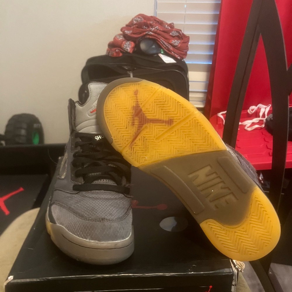Jordan 5 off white muslim